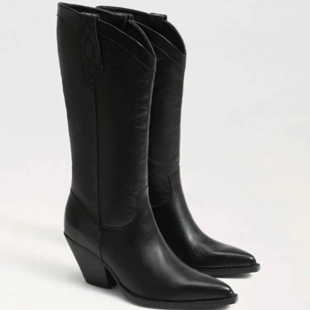 Sam Edelman Jamie Western Boots 9 WORN ONCE